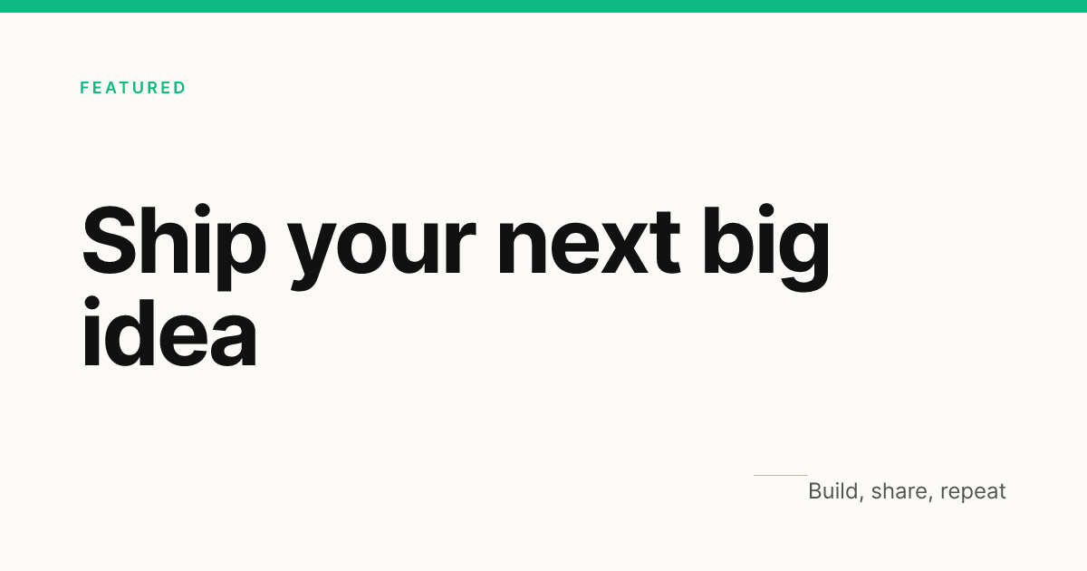 Bold Serif template preview